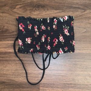 Strapless bathing suit top